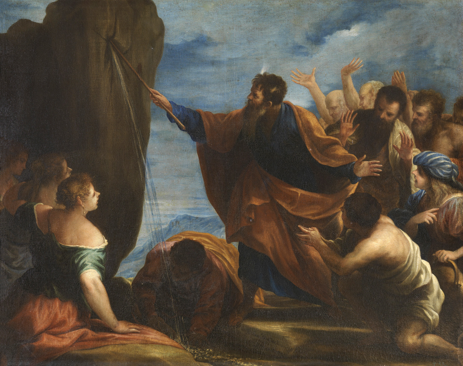 moses and the water of the rock